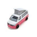 Siku VW T6 California mit beweglichem Dach und Zubehör 1:50
