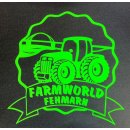 Farmworld Pullover Kinder 9/11-Neonblau